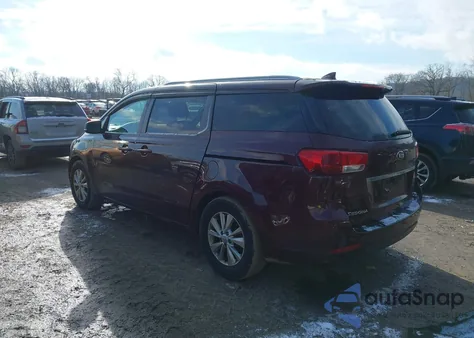 2016 Kia Sedona Lx z USA, uszkodzony, nr VIN KNDMB5C10G6128534